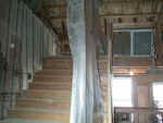 The new stairs.